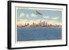 Skyline, Detroit, Michigan-null-Framed Art Print