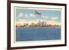 Skyline, Detroit, Michigan-null-Framed Premium Giclee Print