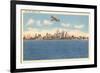 Skyline, Detroit, Michigan-null-Framed Premium Giclee Print