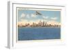 Skyline, Detroit, Michigan-null-Framed Art Print