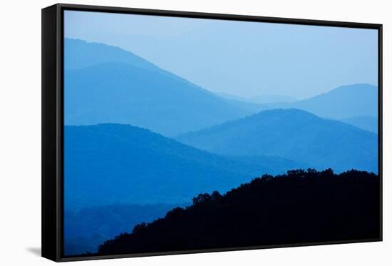 Skyline Drive, Shenandoah National Park, Virginia-null-Framed Stretched Canvas