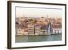 Skyline from Above Lagoon. Venice. Italy-Tom Norring-Framed Photographic Print