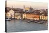 Skyline from Above. Venice. Italy-Tom Norring-Stretched Canvas