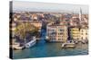 Skyline from Above. Venice. Italy-Tom Norring-Stretched Canvas