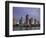 Skyline From Hillsborough Bay, Tampa, Florida, USA-Walter Bibikow-Framed Photographic Print