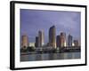 Skyline From Hillsborough Bay, Tampa, Florida, USA-Walter Bibikow-Framed Photographic Print