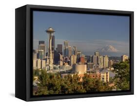 Skyline From Kerry Park, Seattle, Washington, USA-Jamie & Judy Wild-Framed Stretched Canvas