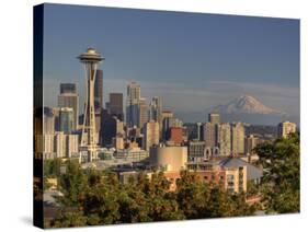 Skyline From Kerry Park, Seattle, Washington, USA-Jamie & Judy Wild-Stretched Canvas