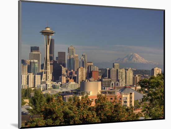 Skyline From Kerry Park, Seattle, Washington, USA-Jamie & Judy Wild-Mounted Photographic Print