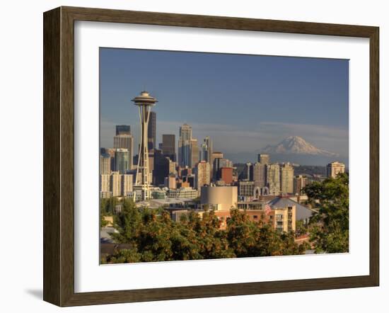 Skyline From Kerry Park, Seattle, Washington, USA-Jamie & Judy Wild-Framed Photographic Print