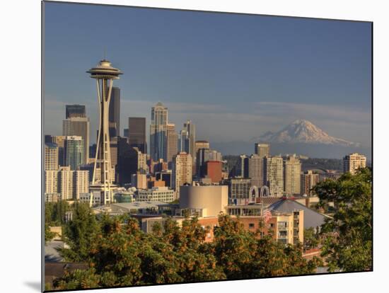 Skyline From Kerry Park, Seattle, Washington, USA-Jamie & Judy Wild-Mounted Photographic Print