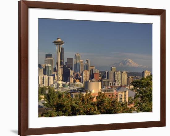 Skyline From Kerry Park, Seattle, Washington, USA-Jamie & Judy Wild-Framed Photographic Print