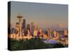 Skyline From Kerry Park, Seattle, Washington, USA-Jamie & Judy Wild-Stretched Canvas