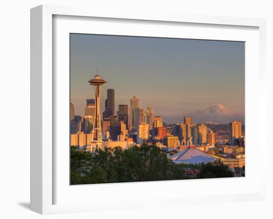 Skyline From Kerry Park, Seattle, Washington, USA-Jamie & Judy Wild-Framed Photographic Print