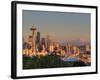 Skyline From Kerry Park, Seattle, Washington, USA-Jamie & Judy Wild-Framed Photographic Print