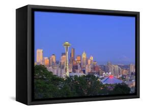 Skyline From Kerry Park, Seattle, Washington, USA-Jamie & Judy Wild-Framed Stretched Canvas
