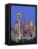 Skyline From Kerry Park, Seattle, Washington, USA-Jamie & Judy Wild-Framed Stretched Canvas