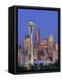 Skyline From Kerry Park, Seattle, Washington, USA-Jamie & Judy Wild-Framed Stretched Canvas