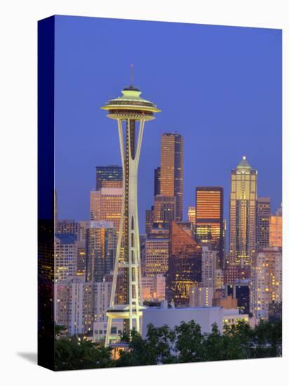 Skyline From Kerry Park, Seattle, Washington, USA-Jamie & Judy Wild-Stretched Canvas