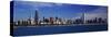 Skyline from Lake Michigan, Chicago, Illinois, USA-null-Stretched Canvas