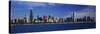 Skyline from Lake Michigan, Chicago, Illinois, USA-null-Stretched Canvas