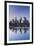Skyline from the Mississippi River, Minneapolis, Minnesota, USA-Walter Bibikow-Framed Photographic Print