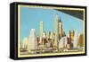 Skyline from under Brooklyn Bridge, New York City-null-Framed Stretched Canvas