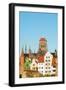 Skyline, Gdansk, Poland, Europe-Christian Kober-Framed Photographic Print