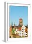 Skyline, Gdansk, Poland, Europe-Christian Kober-Framed Photographic Print