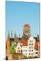 Skyline, Gdansk, Poland, Europe-Christian Kober-Mounted Photographic Print