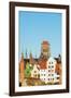 Skyline, Gdansk, Poland, Europe-Christian Kober-Framed Photographic Print