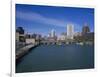 Skyline, Genessee River, Rochester, New York-Bill Bachmann-Framed Photographic Print