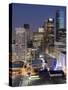 Skyline, Houston, Texas, United States of America, North America-Michael DeFreitas-Stretched Canvas