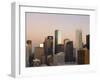 Skyline, Houston, Texas, United States of America, North America-Michael DeFreitas-Framed Photographic Print