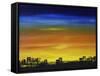 Skyline II-Hilary Winfield-Framed Stretched Canvas