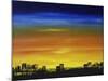 Skyline II-Hilary Winfield-Mounted Giclee Print