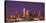 Skyline illuminated at night, Dallas, Texas, USA-null-Stretched Canvas