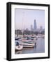 Skyline Including Sears Tower, Chicago, Illinois-Alan Copson-Framed Photographic Print