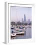 Skyline Including Sears Tower, Chicago, Illinois-Alan Copson-Framed Photographic Print