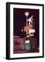 Skyline Inn, Motel Sign-Found Image Press-Framed Photographic Print