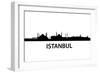 Skyline Istanbul-unkreatives-Framed Art Print