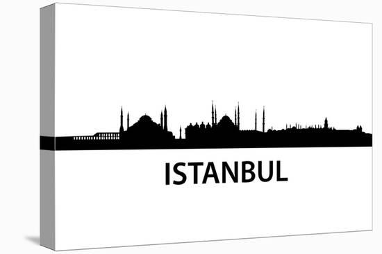 Skyline Istanbul-unkreatives-Stretched Canvas
