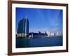 Skyline, Jersey City, NJ-Barry Winiker-Framed Photographic Print