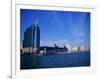 Skyline, Jersey City, NJ-Barry Winiker-Framed Photographic Print