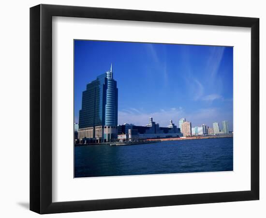 Skyline, Jersey City, NJ-Barry Winiker-Framed Photographic Print