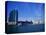 Skyline, Jersey City, NJ-Barry Winiker-Stretched Canvas