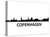 Skyline Kopenhagen-unkreatives-Stretched Canvas