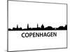 Skyline Kopenhagen-unkreatives-Mounted Art Print