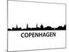 Skyline Kopenhagen-unkreatives-Mounted Art Print