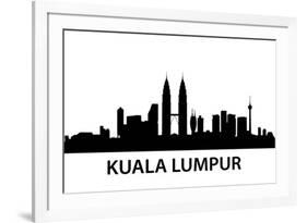 Skyline Kuala Lumpur-unkreatives-Framed Premium Giclee Print